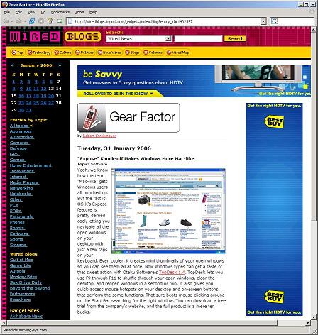 TopDesk - Wired Gear Factor