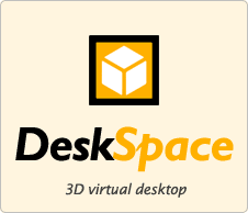 DeskSpace - Eliminate clutter, increase your efficiency, and get organized by expanding your desktop space into 3D.