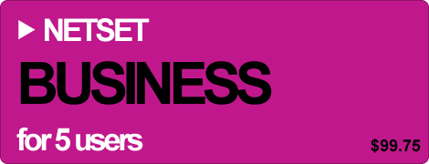 Click here to buy a NetSet Business Pack.
