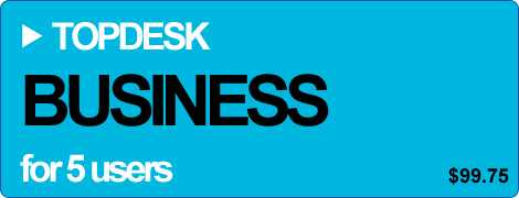 Click here to buy a TopDesk Business Pack.