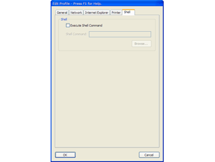 Finally, you can execute a shell command after a network profile has been activated.