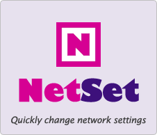 NetSet - Quickly change network settings.